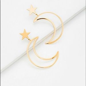 Dangle Moon earrings